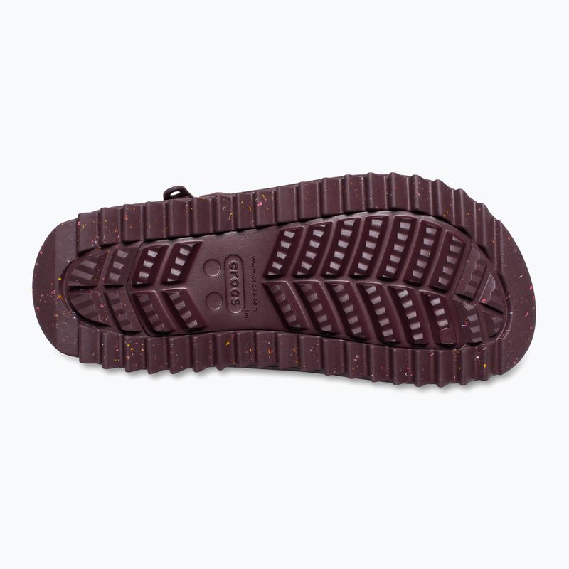Dámské sněhule Crocs Classic Neo Puff Luxe dark cherry 12