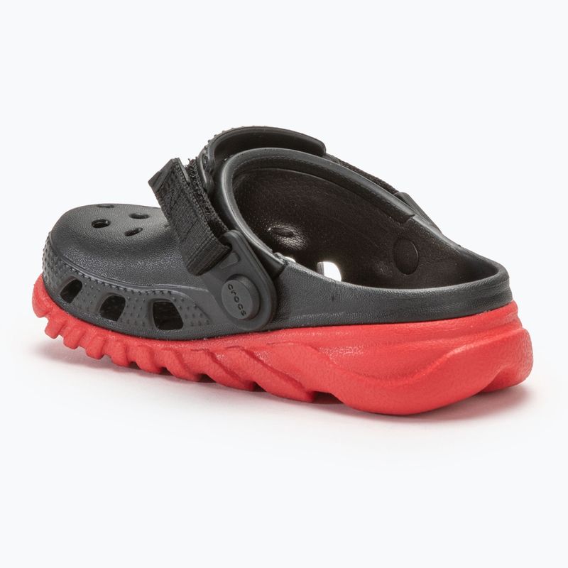 Crocs Duet Max II Clog Toddler žabky black/varsity red 4