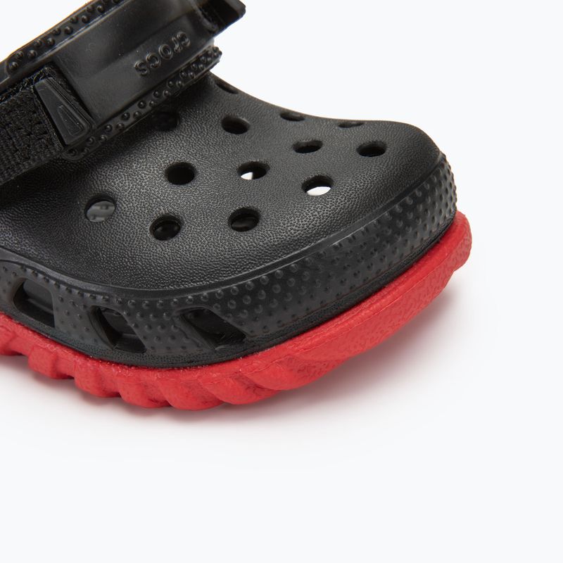 Crocs Duet Max II Clog Toddler žabky black/varsity red 8