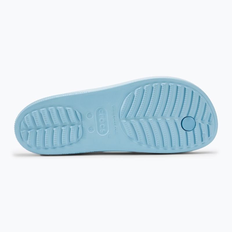 Dámské žabky Crocs Classic Platform Meta Pearl blue calcite 4