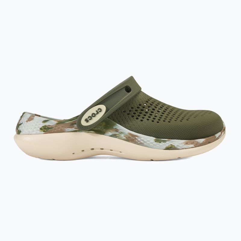 Žabky Crocs LiteRide 360 Marbled Clog army green/multi 3