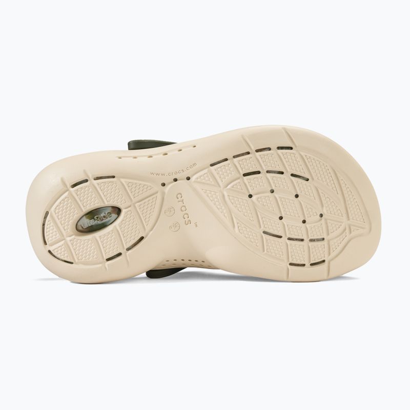 Žabky Crocs LiteRide 360 Marbled Clog army green/multi 5
