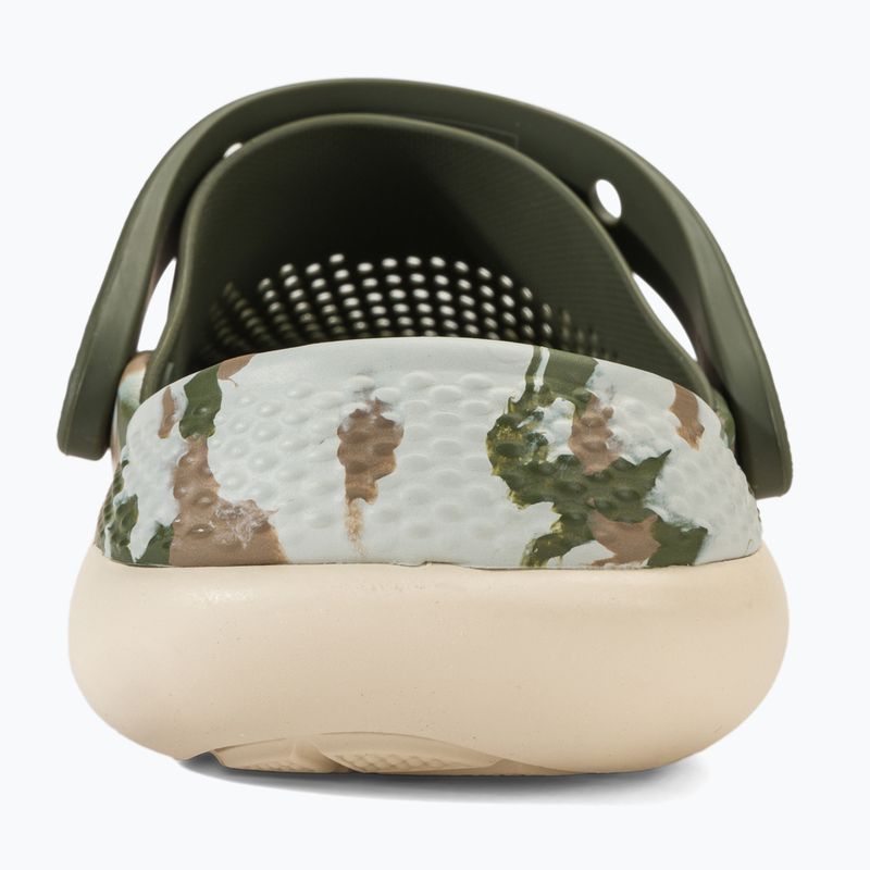 Žabky Crocs LiteRide 360 Marbled Clog army green/multi 7