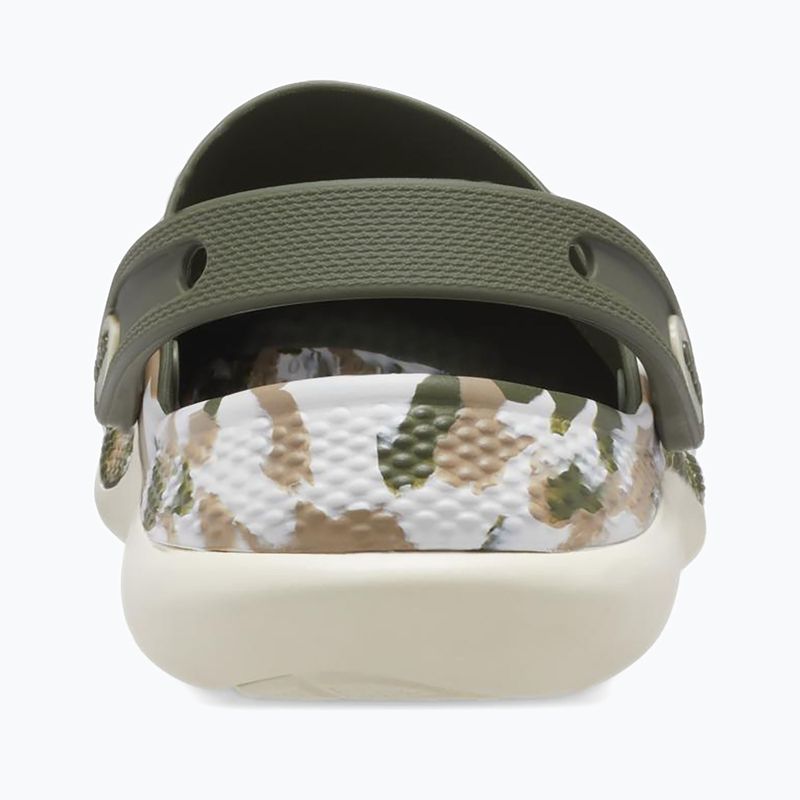 Žabky Crocs LiteRide 360 Marbled Clog army green/multi 11
