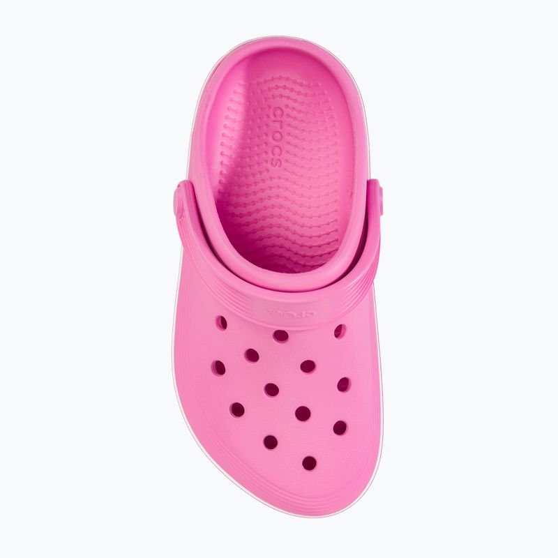 Crocs Crocband Clean Off Court Clog taffy pink dětské žabky 6