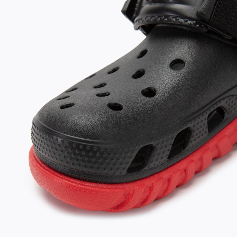 Žabky Crocs Duet Max II Clog black/varsity red 7