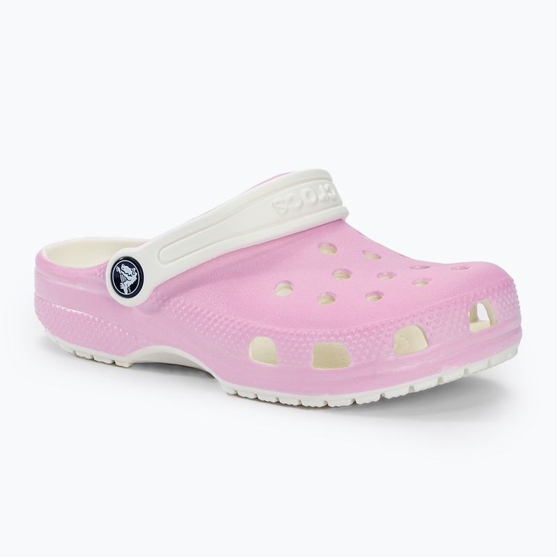 Dětské nazouváky   Crocs Classic Glow in the Dark flamingo