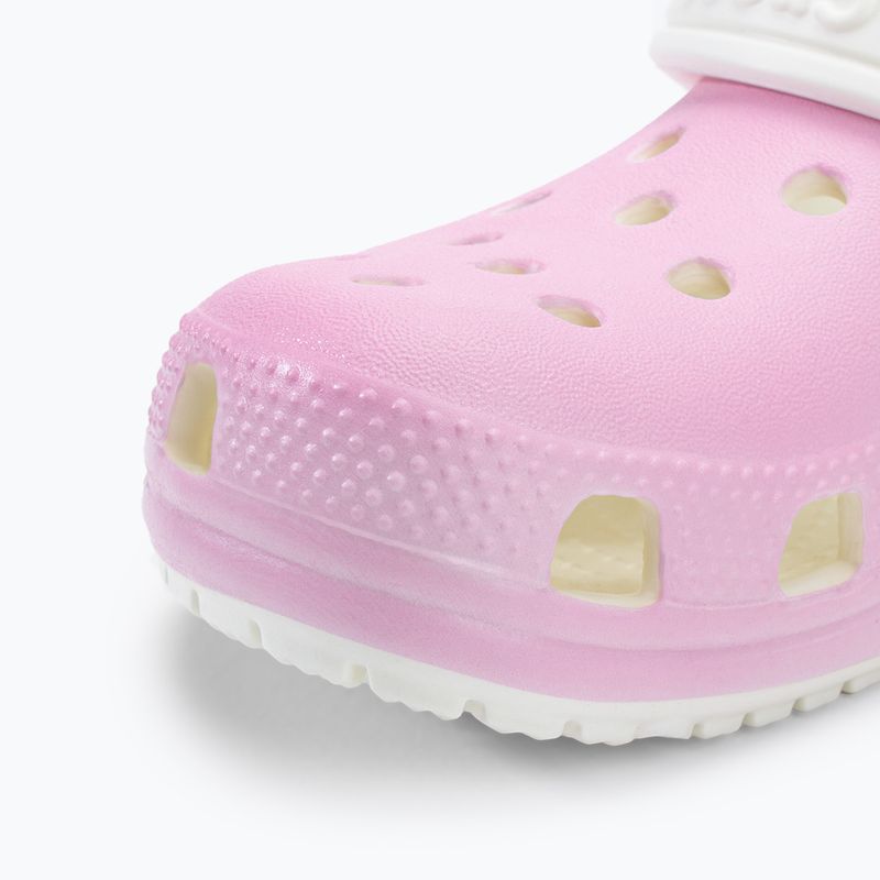 Dětské nazouváky   Crocs Classic Glow in the Dark flamingo 8