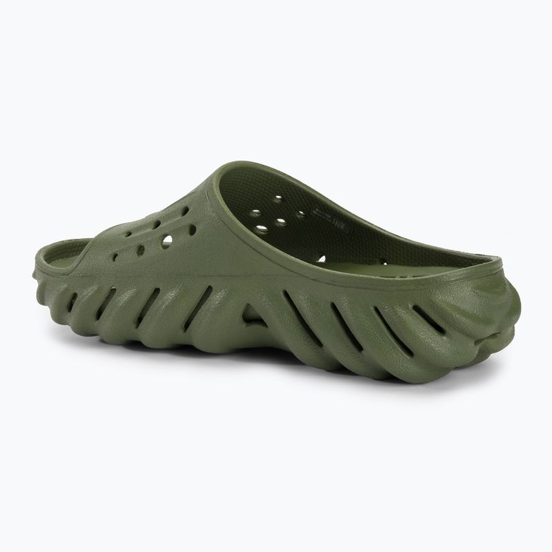 Nazouváky  Crocs Echo Slide army green 3