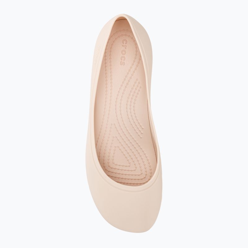 Dámské baleríny Crocs Brooklyn Flat quartz 6