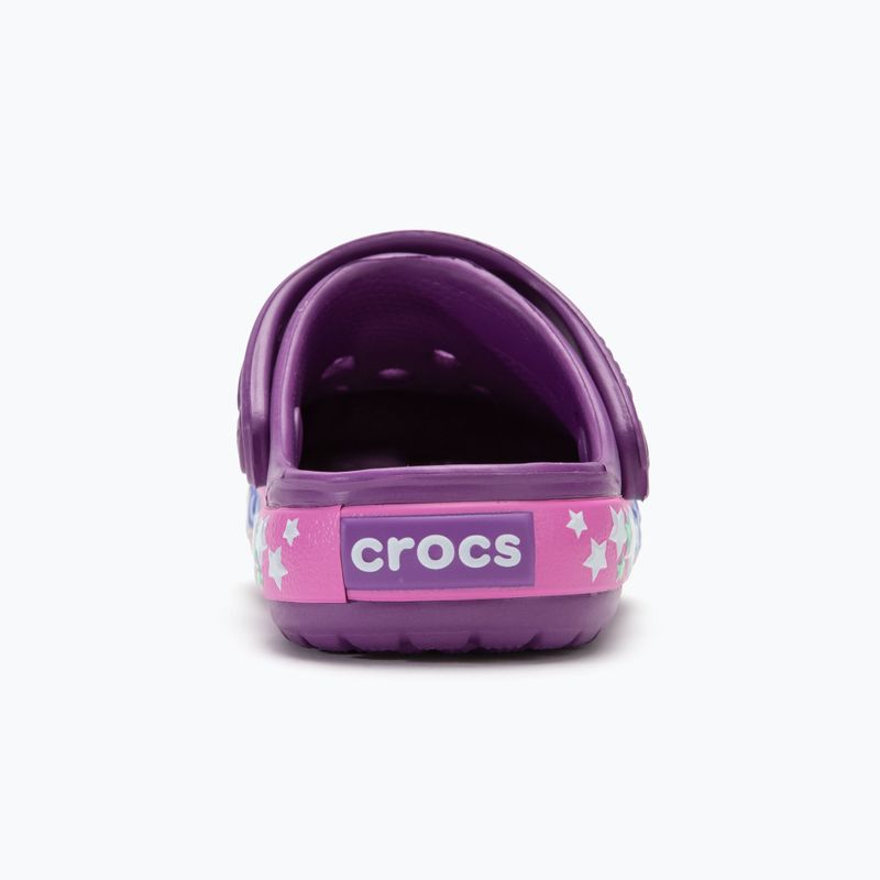 Žabky Crocs Crocband Lights Clog Toddler amethyst 7