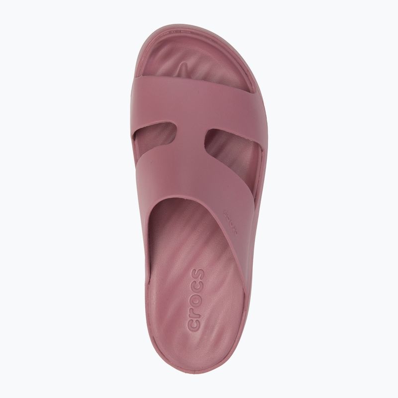 Dámské žabky Crocs Gateway Platform H-Strap cassis 5