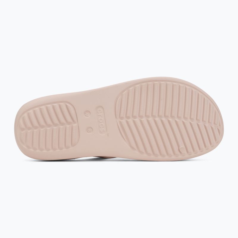 Dámské nazouváky Crocs Getaway Strappy quartz 4