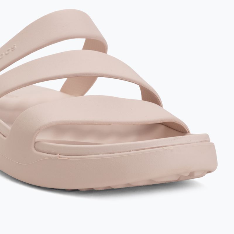 Dámské nazouváky Crocs Getaway Strappy quartz 7