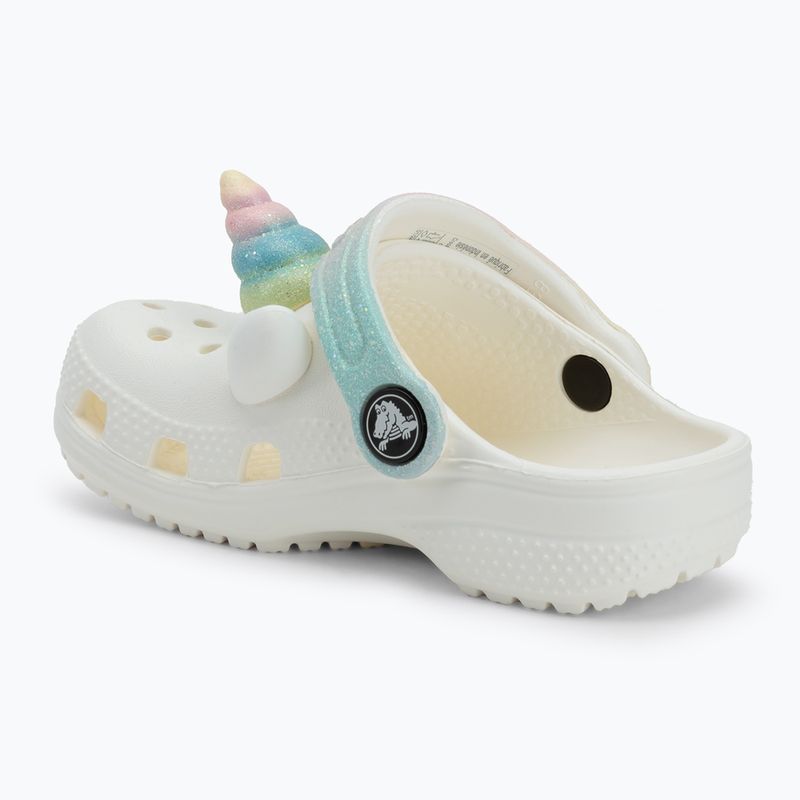 Dětské nazouváky Crocs Classic IAM Rainbow Unicorn CgT chalk 4