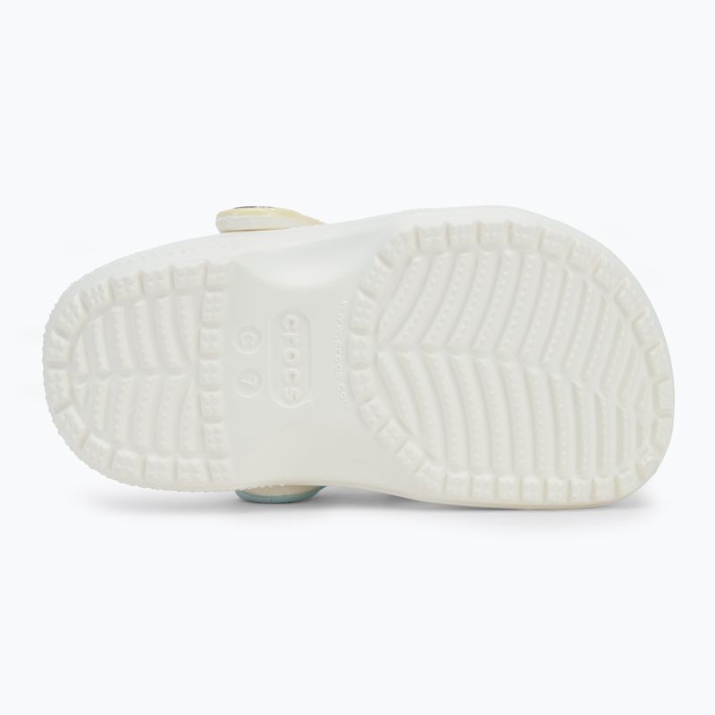 Dětské nazouváky Crocs Classic IAM Rainbow Unicorn CgT chalk 5