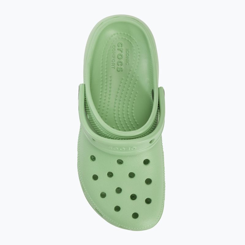 Dámské nazouváky  Crocs Classic Platform Clog fair green 6