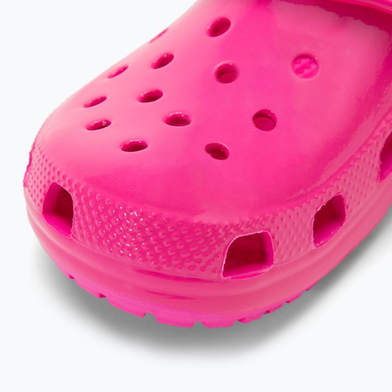 Dětské žabky Crocs Classic Neon Highlighter Clog pink crush 8