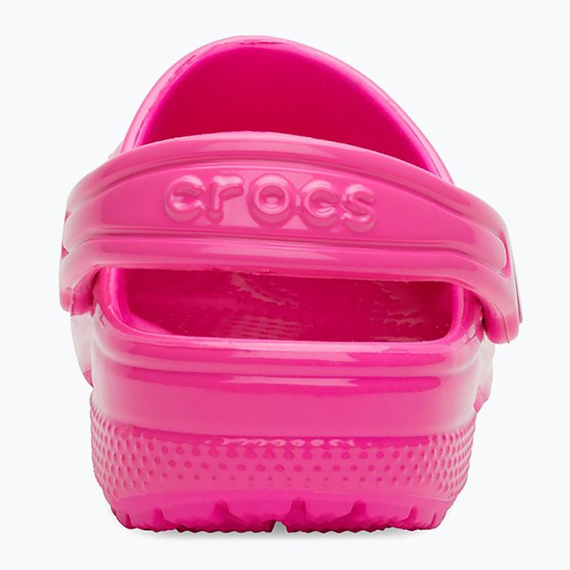 Dětské žabky Crocs Classic Neon Highlighter Clog pink crush 12