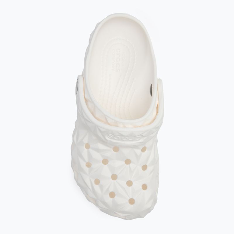 Crocs Classic Geometric Clog Dětské žabky white 6