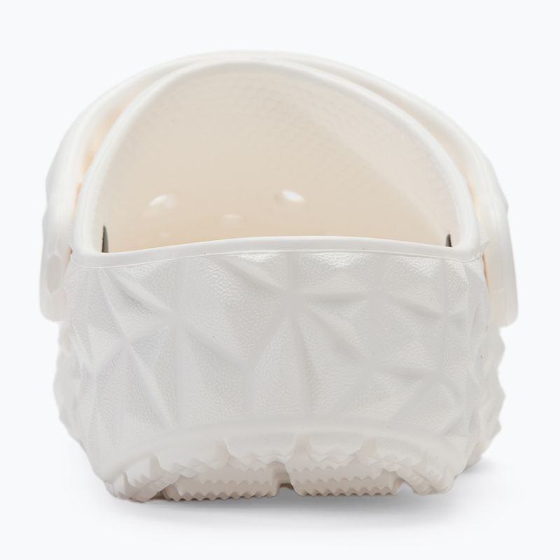 Crocs Classic Geometric Clog Dětské žabky white 7