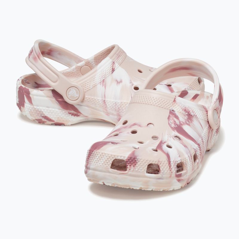 Dětské nazouváky  Crocs Classic Marbled Clog Kids quartz/multi 14