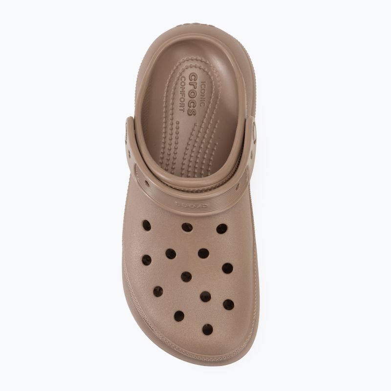 Nazouváky Crocs Classic Crush Clog latte 6