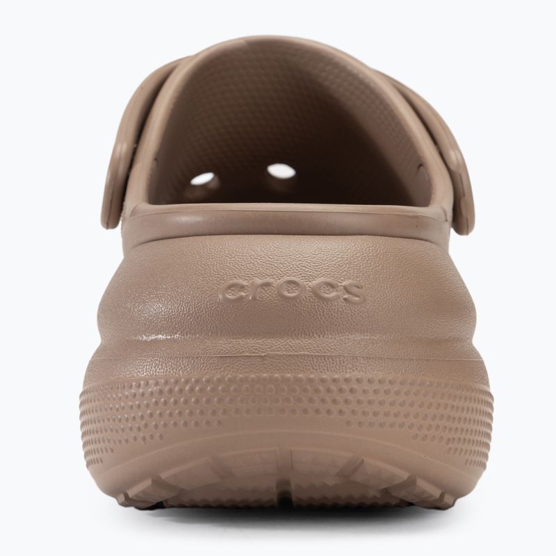 Nazouváky Crocs Classic Crush Clog latte 7