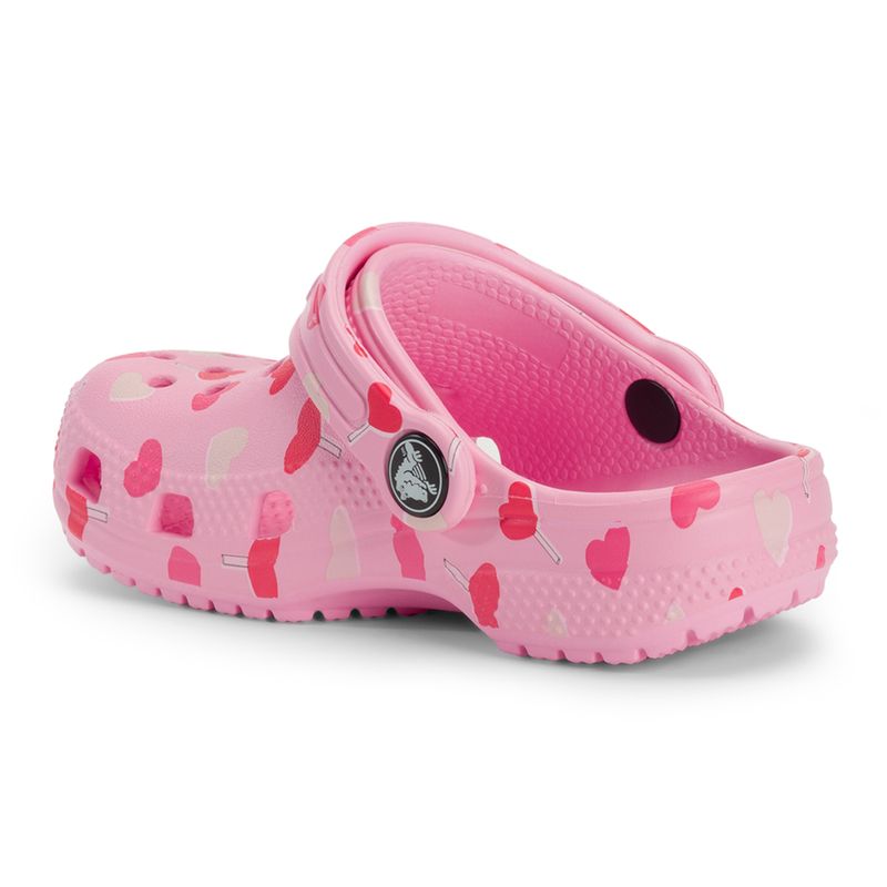 Dětské nazouváky  Crocs VDay Clog Toddler flamingo 4