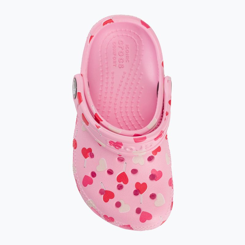 Dětské nazouváky  Crocs VDay Clog Toddler flamingo 6