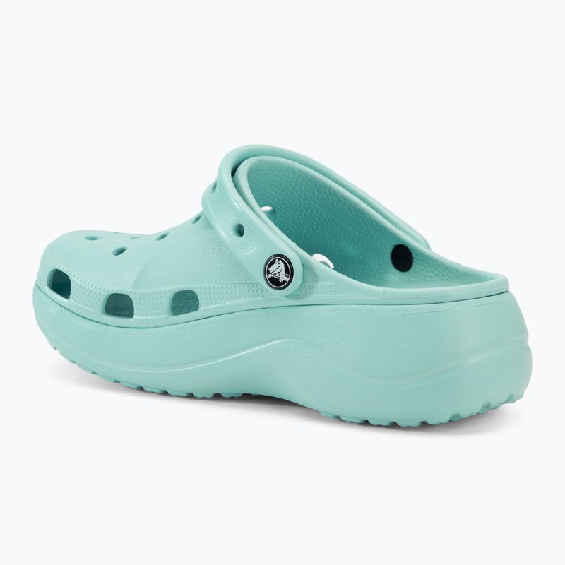 Nazouváky Crocs Baya Platform Clog pure water 4