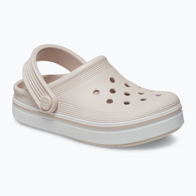 Dětské nazouváky Crocs Crocband Clean Of Court Clog 208477 quartz 9