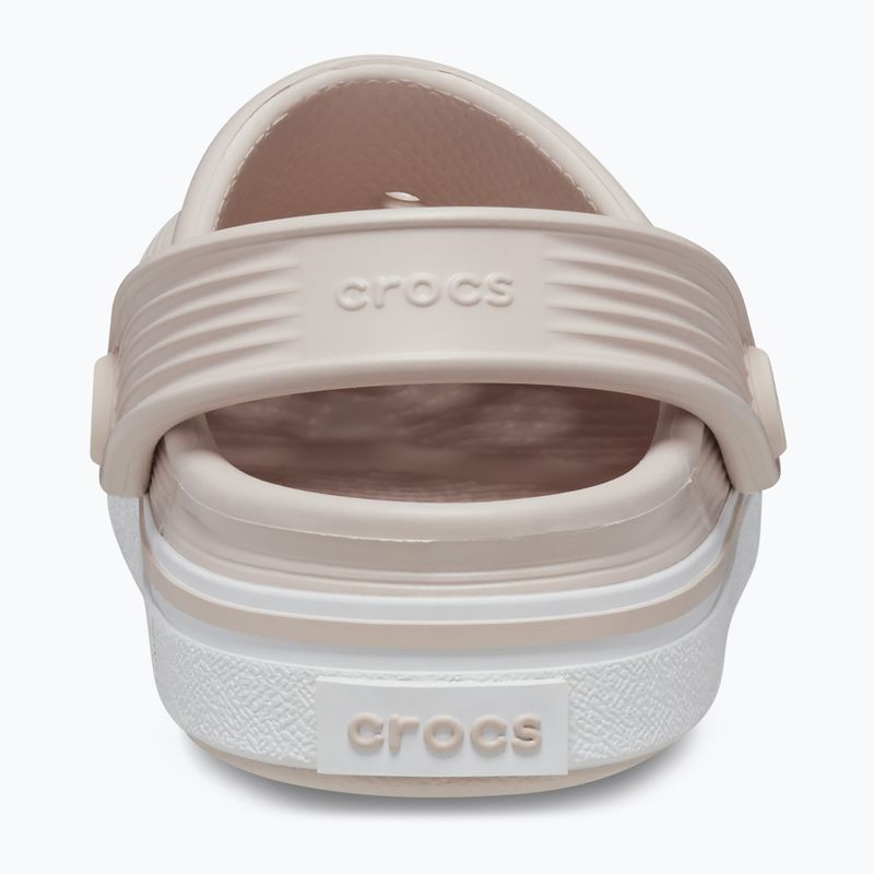 Dětské nazouváky Crocs Crocband Clean Of Court Clog 208477 quartz 13