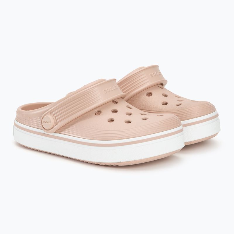 Dětské nazouváky Crocs Crocband Clean Of Court Clog quartz 5