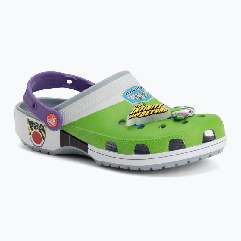Nazouváky Crocs Toy Story Buzz Classic blue grey 2