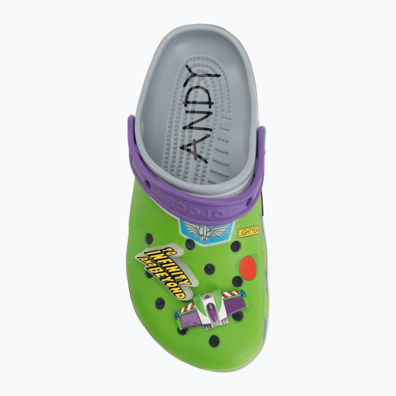 Nazouváky Crocs Toy Story Buzz Classic blue grey 6