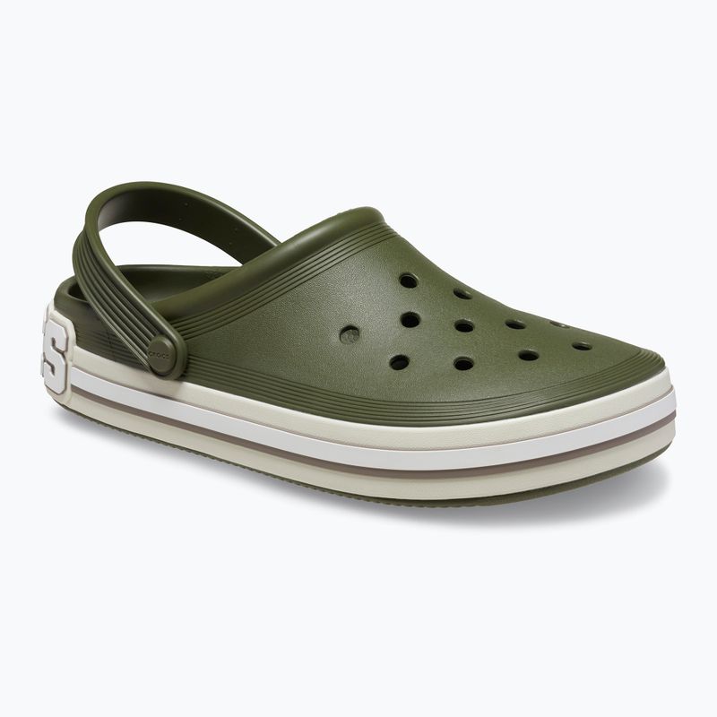 Nazouváky Crocs Off Court Logo Clog army green 9
