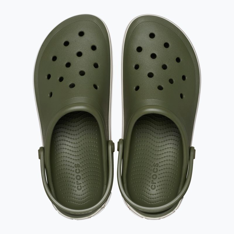 Nazouváky Crocs Off Court Logo Clog army green 12