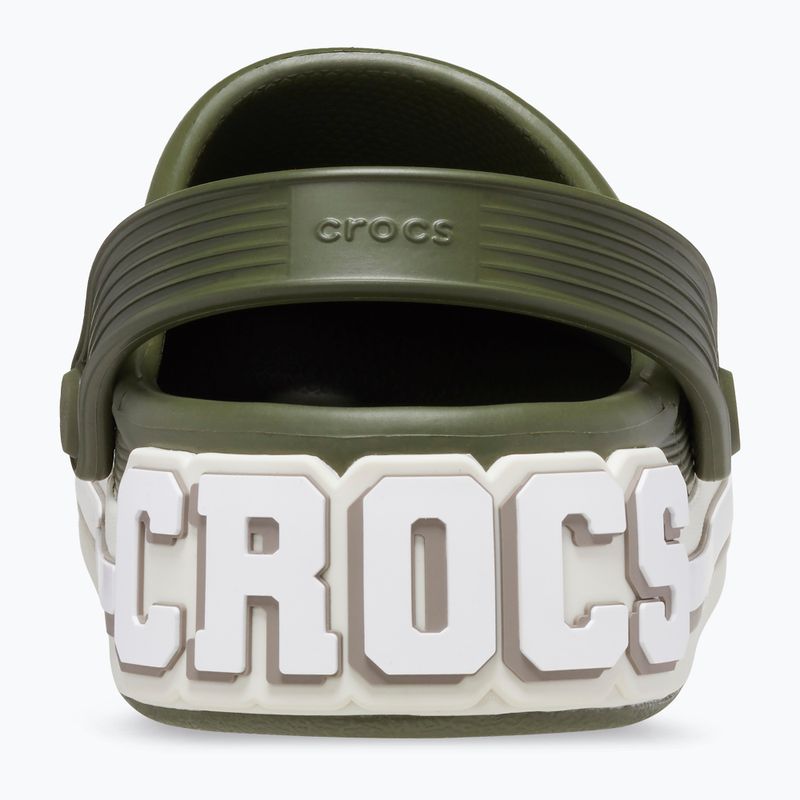 Nazouváky Crocs Off Court Logo Clog army green 13