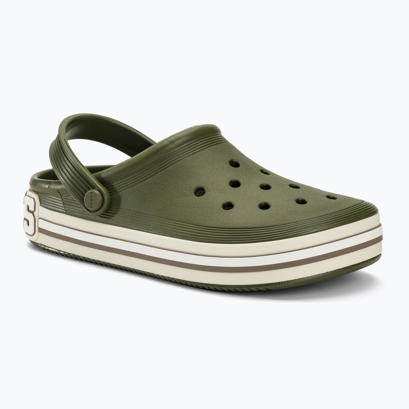 Nazouváky Crocs Off Court Logo Clog army green 2