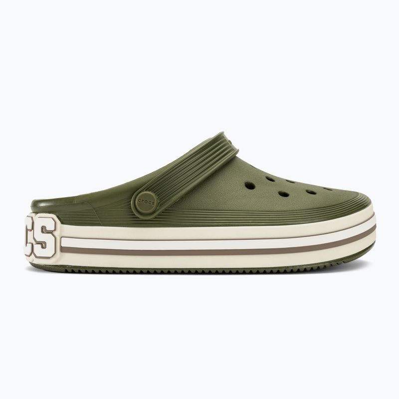 Nazouváky Crocs Off Court Logo Clog army green 3