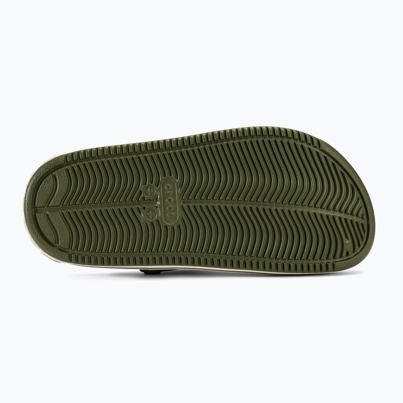 Nazouváky Crocs Off Court Logo Clog army green 5