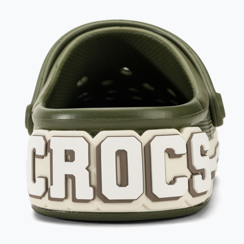 Nazouváky Crocs Off Court Logo Clog army green 7