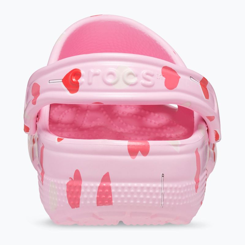 Nazouváky Crocs Classic Valentines Day Clog flamingo 3