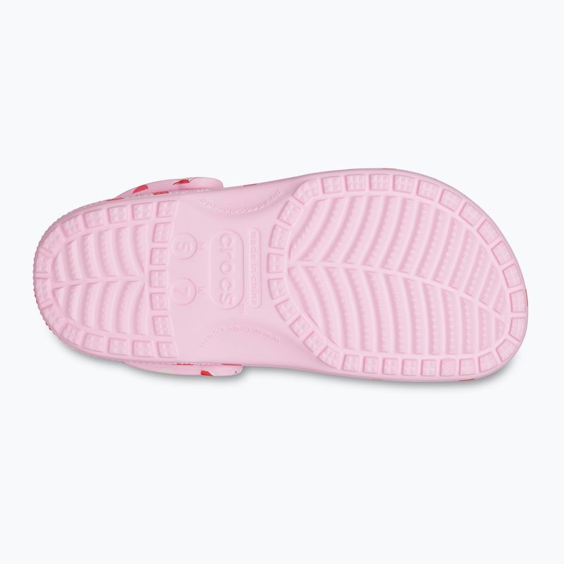 Nazouváky Crocs Classic Valentines Day Clog flamingo 4