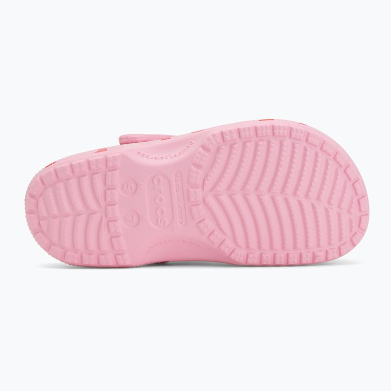 Nazouváky Crocs Classic Valentines Day Clog flamingo 5
