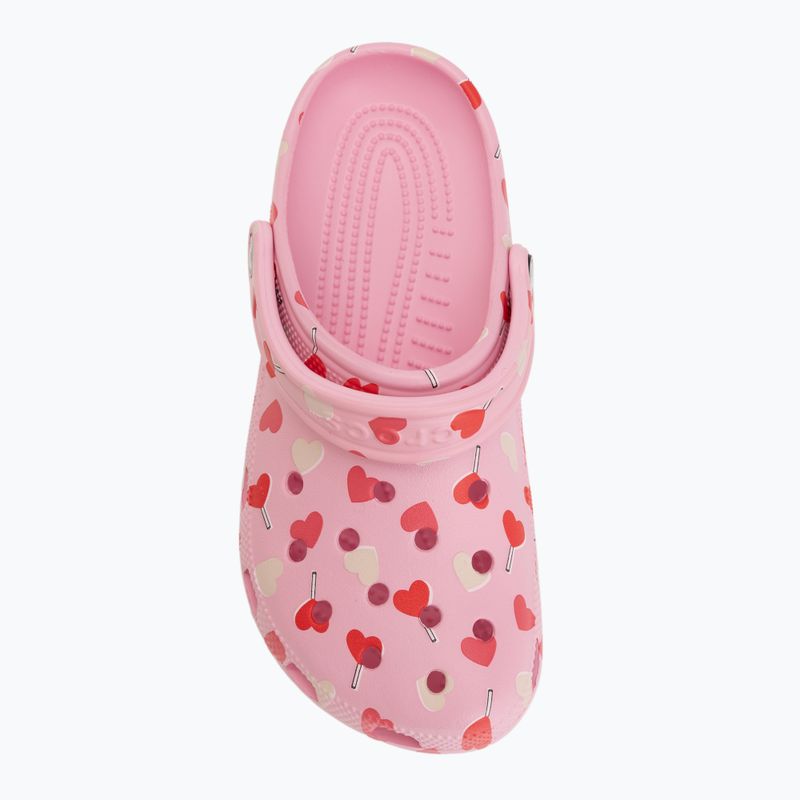 Nazouváky Crocs Classic Valentines Day Clog flamingo 6