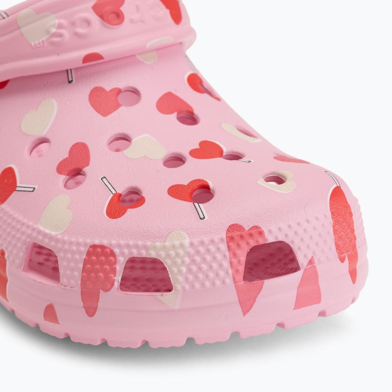 Nazouváky Crocs Classic Valentines Day Clog flamingo 8