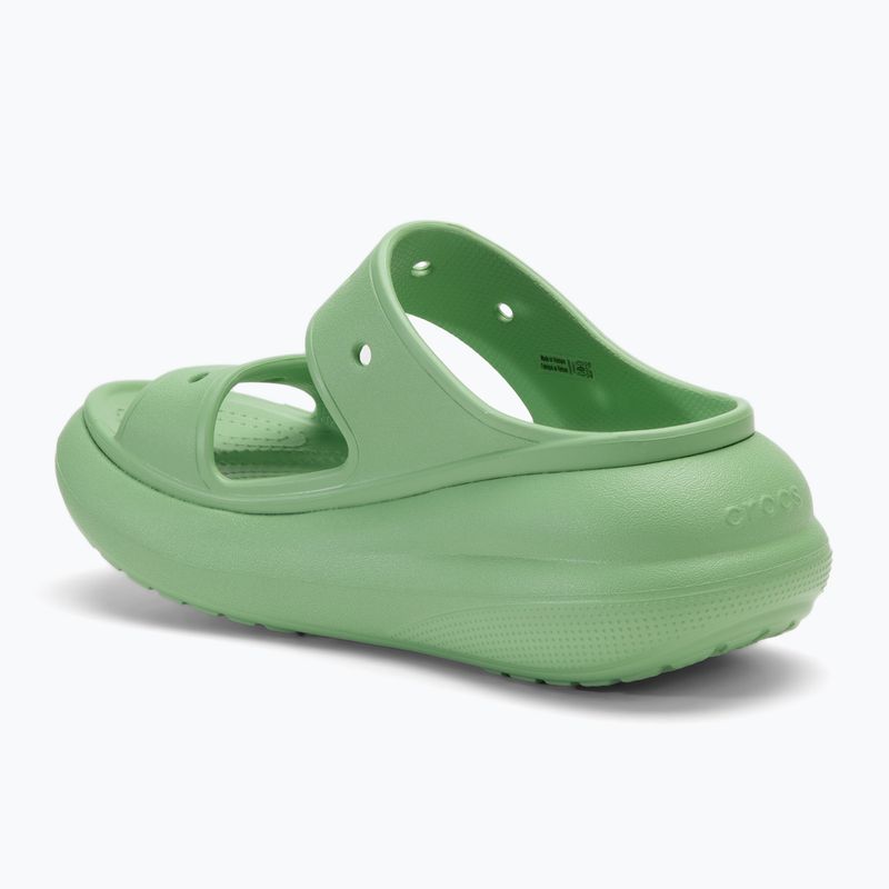 Dámské žabky Crocs Classic Crush Sandal fair green 3