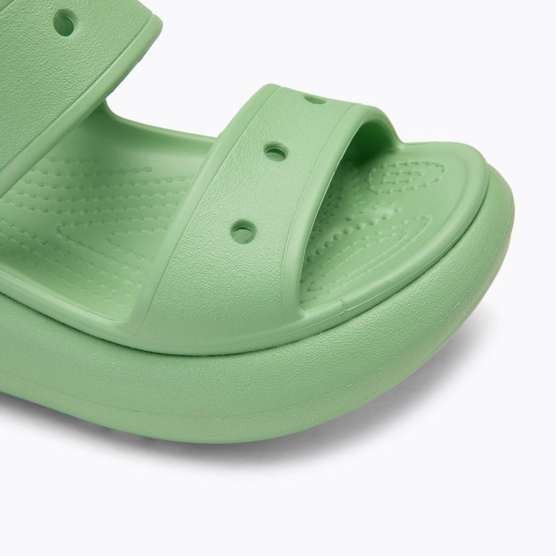 Dámské žabky Crocs Classic Crush Sandal fair green 7